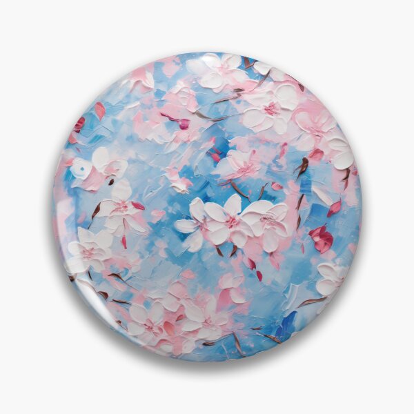 Item preview, Whimsical Cherry Blossom Dances 2 - Impressionist Floral Pattern designed and sold by HAL2501.