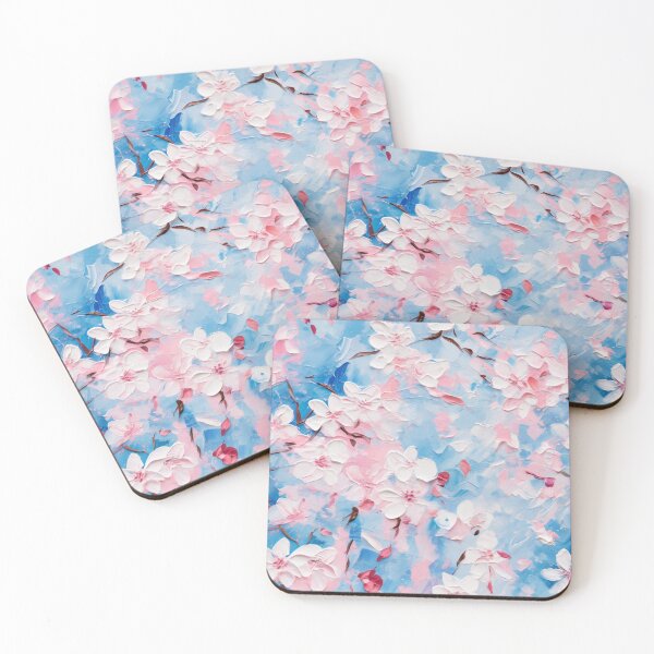 Item preview, Whimsical Cherry Blossom Dances 2 - Impressionist Floral Pattern designed and sold by HAL2501.