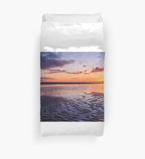 Murvagh Beach Sunset Duvet Cover