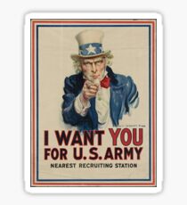 Uncle Sam Sticker