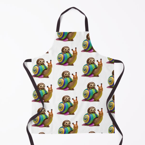 Item preview, Happy Sloth & Alien Snail designed and sold by HexOne.