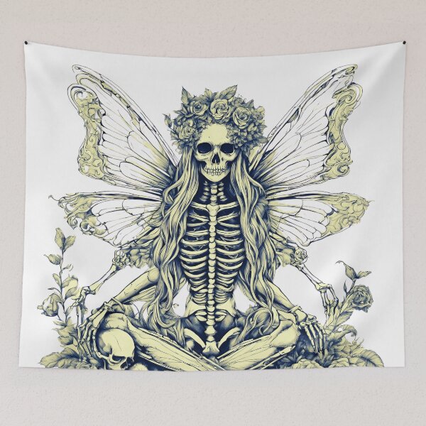 Item preview, Skeleton FairyGrunge Fairy core Gothic Aesthetic   designed and sold by MeadowLoom.