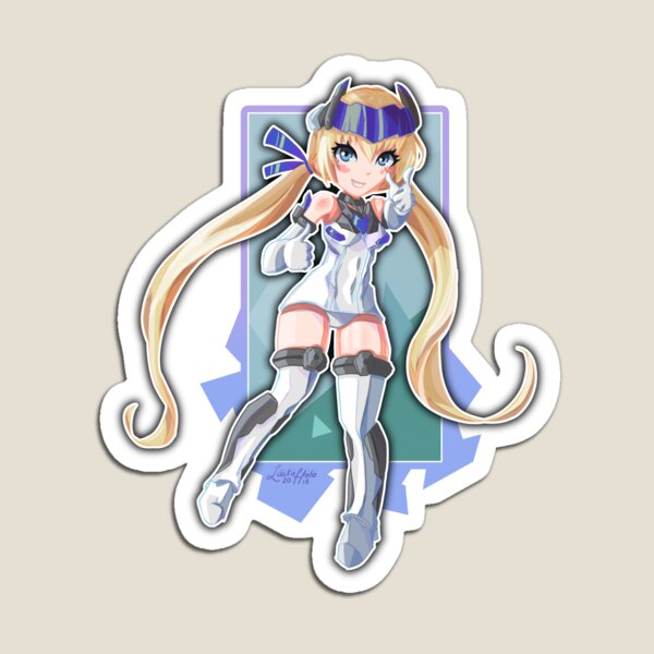 Hresvelgr - Frame Arms Girl Magnet