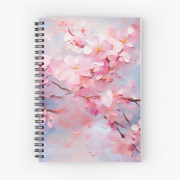 Artikelvorschau, Wunderliche Kirschblütentänze 3 - Impressionistisches Blumenmuster entworfen und verkauft von HAL2501.