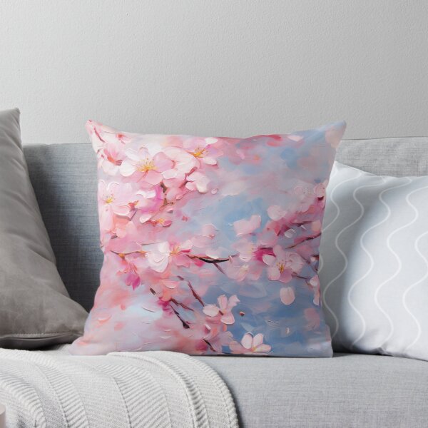 Item preview, Whimsical Cherry Blossom Dances 3 - Impressionist Floral Pattern designed and sold by HAL2501.