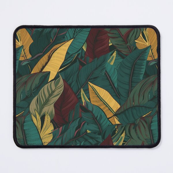 Item preview, Tropical leaves seamless pattern designed and sold by MiraCleAI.