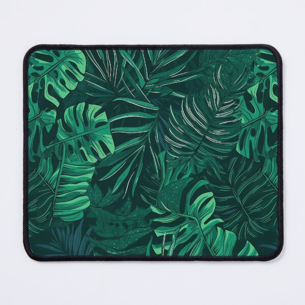 Item preview, Tropical leaves seamless pattern designed and sold by MiraCleAI.