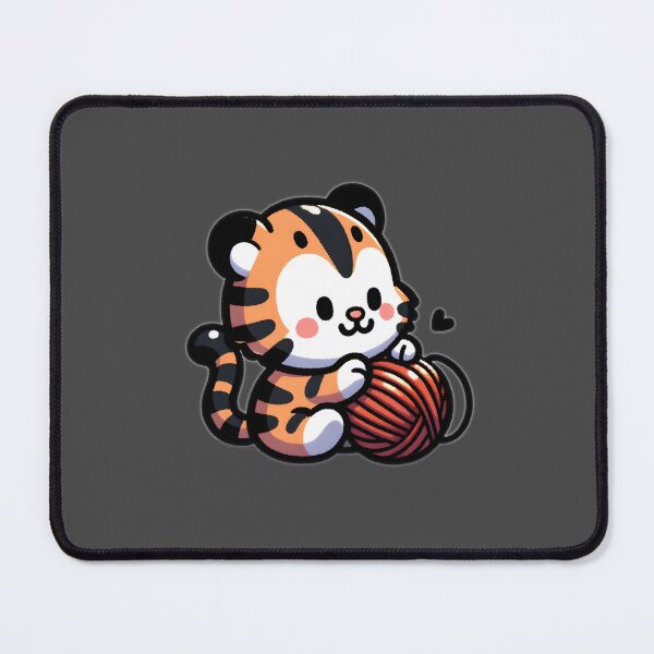 Item preview, tiger playing with a ball, tiger cute 3d , cute cartoon tiger, tiger sticker, tiger baby, animal stickers designed and sold by Netroder.