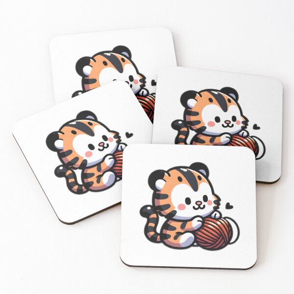 Item preview, tiger playing with a ball, tiger cute 3d , cute cartoon tiger, tiger sticker, tiger baby, animal stickers designed and sold by Netroder.