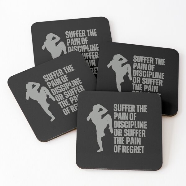 Item preview, Suffer the pain of Discipline or suffer the Pain of regret designed and sold by Niks-Shop.