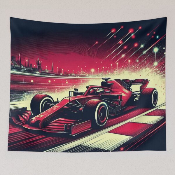 Item preview, My formula one drawing for puzzles designed and sold by illustrator007.