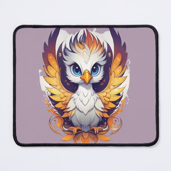 Item preview, "Phoenix Nestling: Adorable Cartoon Baby Phoenix" designed and sold by ArtistKunal123.