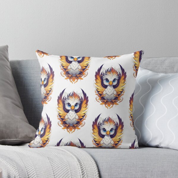 Item preview, "Phoenix Nestling: Adorable Cartoon Baby Phoenix" designed and sold by ArtistKunal123.