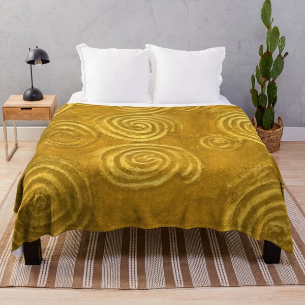 Item preview, Klimt Gold Swirl Pattern designed and sold by maniacfitness.