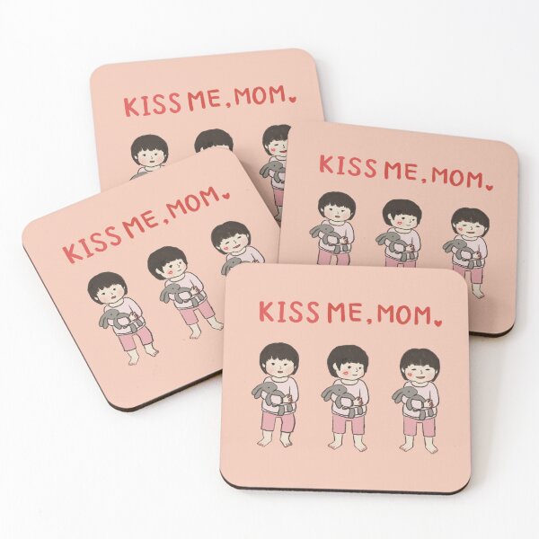 Item preview, Kiss me, mom designed and sold by Isabery.