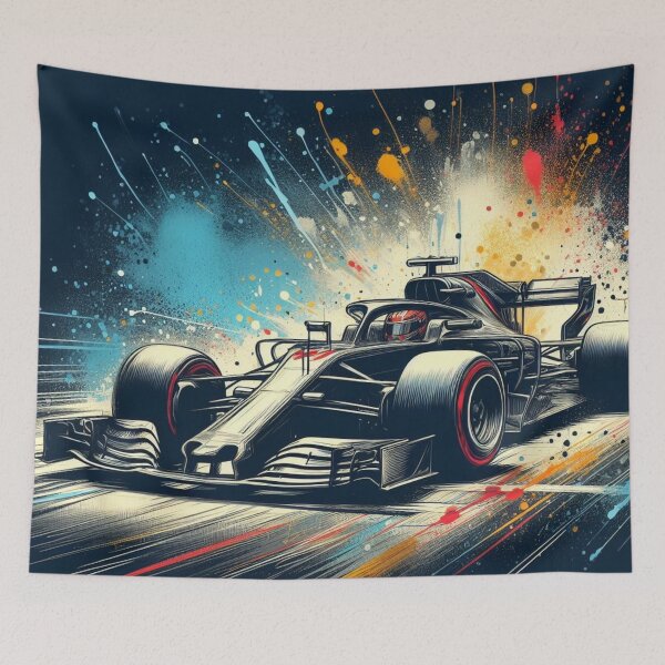 Item preview, My formula one drawing for puzzles designed and sold by illustrator007.
