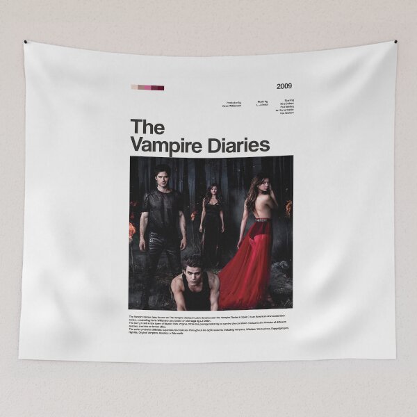 Item preview,  the vampires diaries series poster designed and sold by paulrommer.
