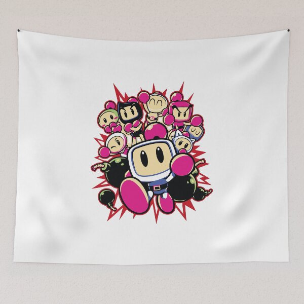 Item preview, Bomberman arcade game funny tee designed and sold by quickkaart.