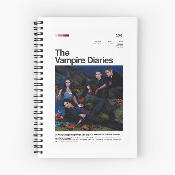 Item preview,   the vampires diaries series poster designed and sold by paulrommer.