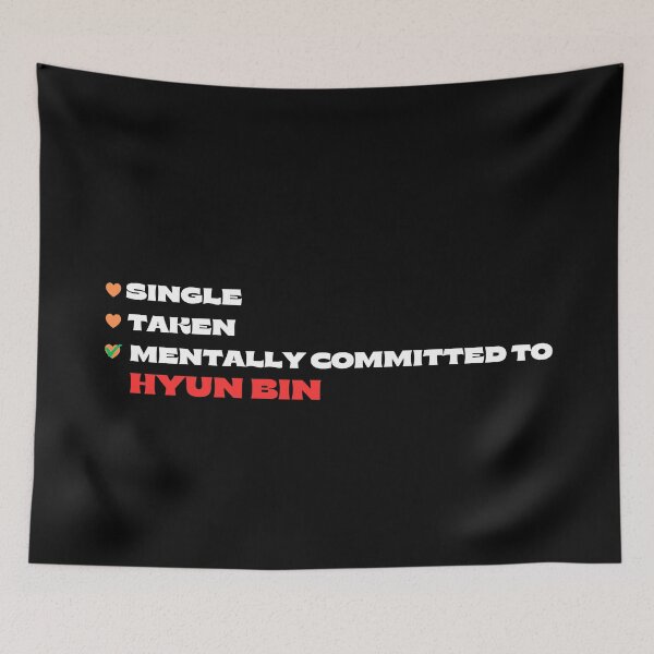 Item preview, Mentally Committed To Hyun Bin	 designed and sold by Itsheartshop.