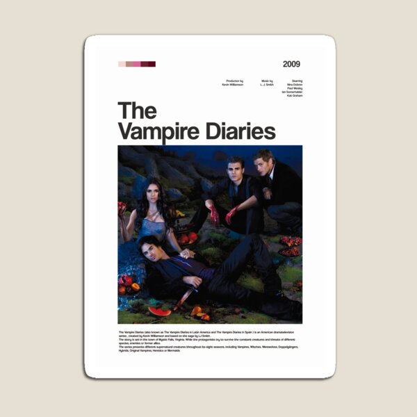 Artikelvorschau, Poster zur Vampire Diaries-Reihe entworfen und verkauft von paulrommer.