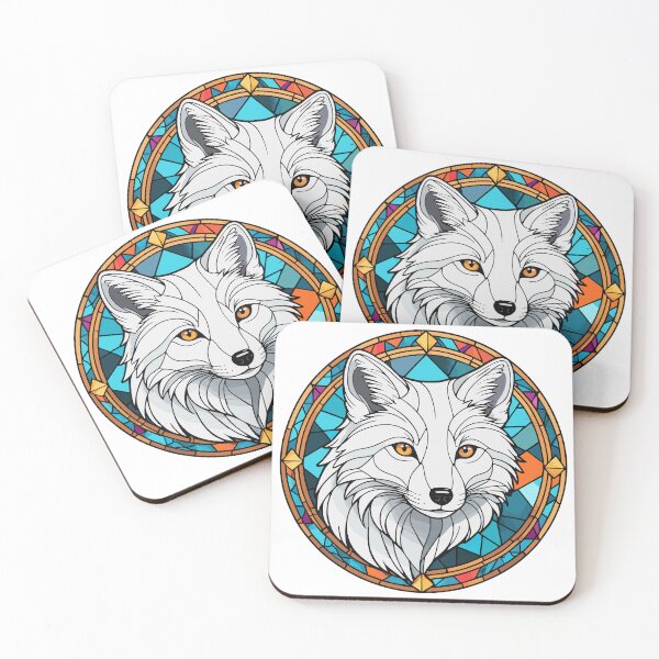 Item preview, Stained Glass Fox designed and sold by SCG-designs.