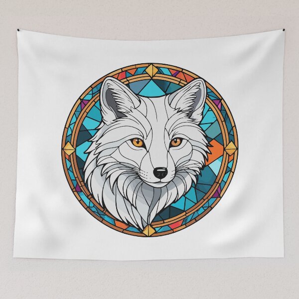 Item preview, Stained Glass Fox designed and sold by SCG-designs.