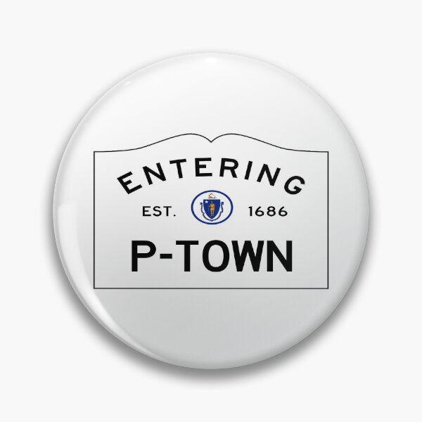 Item preview, Entering P-Town Road Sign - Provincetown, Massachusetts designed and sold by SouthShorePics.