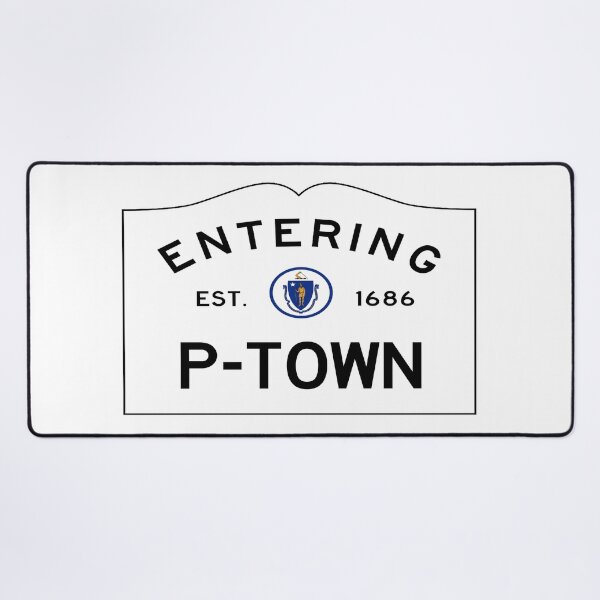 Item preview, Entering P-Town Road Sign - Provincetown, Massachusetts designed and sold by SouthShorePics.