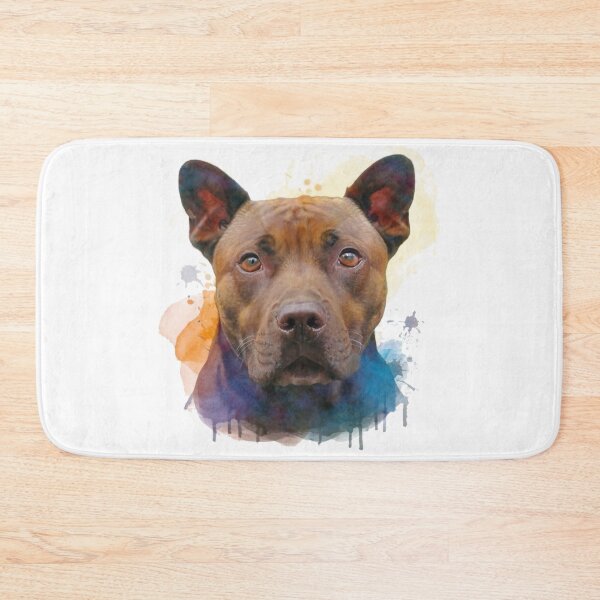 Item preview, Pit Bull Passion: Loyalty in Every Gaze designed and sold by FreshArtFusion.
