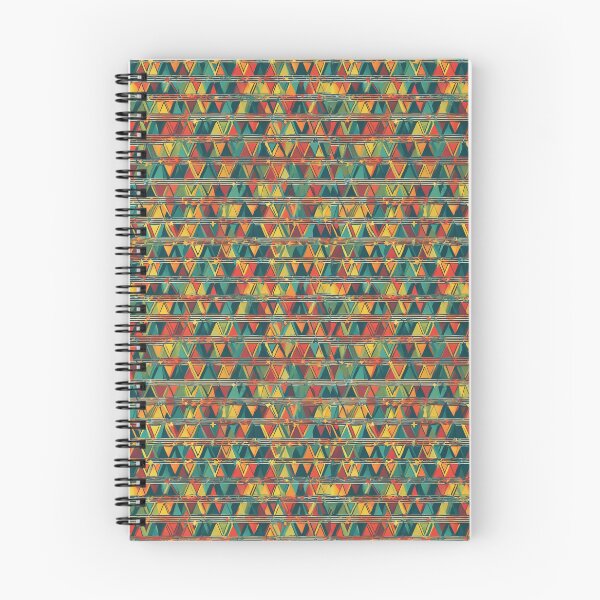 Item preview, Colorful Geometry Triangle Grid designed and sold by MakeArtDesigns.