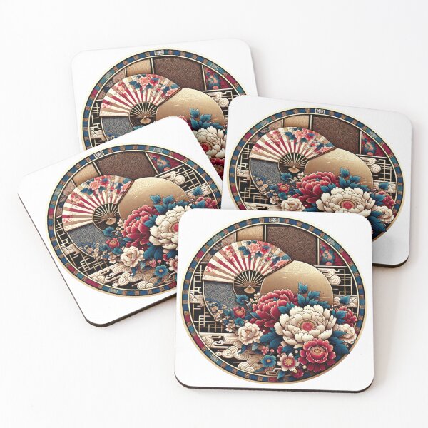 Item preview, Fan's Graceful Dance The Artistic Imprint of Chinese Charm. designed and sold by Juacua.