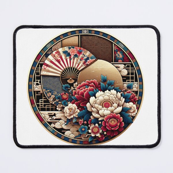 Item preview, Fan's Graceful Dance The Artistic Imprint of Chinese Charm. designed and sold by Juacua.