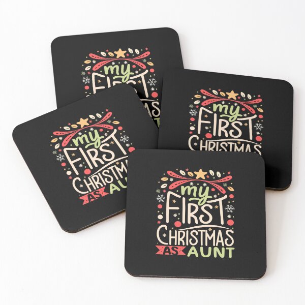 Item preview, My First Christmas As Aunt designed and sold by Itsheartshop.