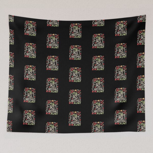 Item preview, My First Christmas As Aunt designed and sold by Itsheartshop.