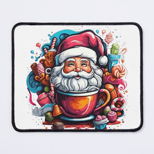 Artikelvorschau, Festive Joviality: Santa's Merry Magic entworfen und verkauft von Misterpng.