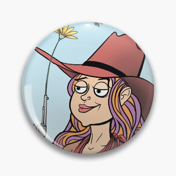 Item preview, Cowgirl-Flowergirl  designed and sold by Jed Dunstan.
