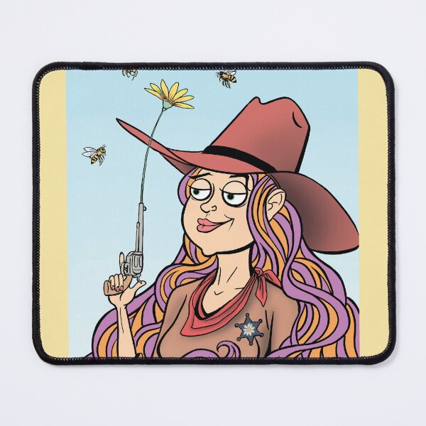 Item preview, Cowgirl-Flowergirl designed and sold by Jed Dunstan.