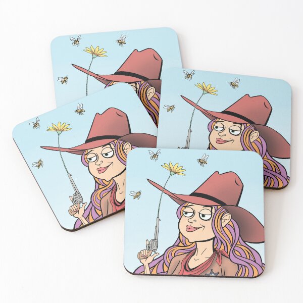 Item preview, Cowgirl-Flowergirl  designed and sold by Jed Dunstan.