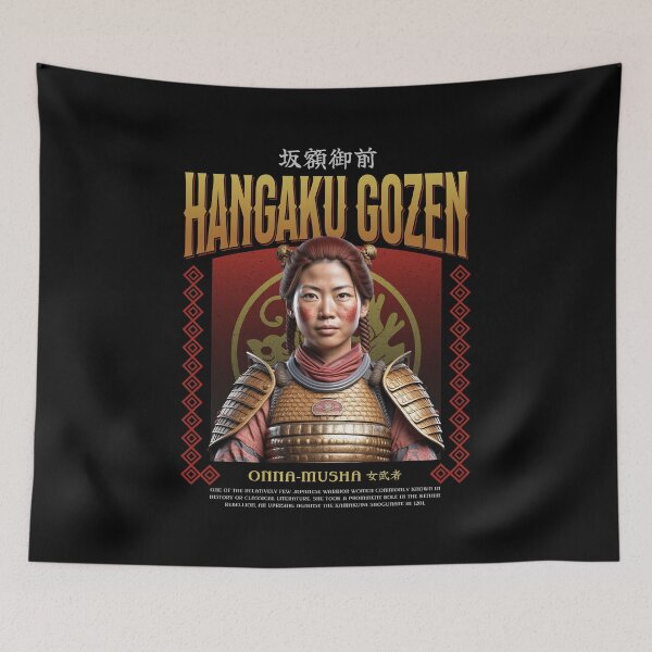 Item preview, Famous Samurai - Hangaku Gozen designed and sold by GarmentMonkeyCo.