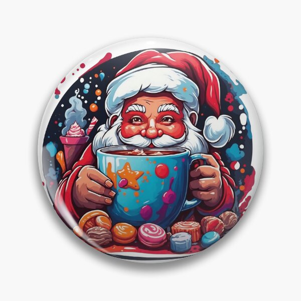 Item preview, Red-Nosed Elegance: Santa's Timeless Appeal designed and sold by Misterpng.