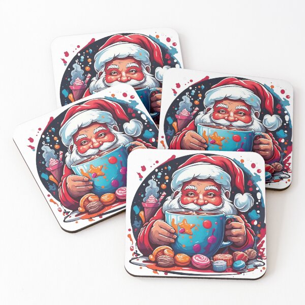 Item preview, Red-Nosed Elegance: Santa's Timeless Appeal designed and sold by Misterpng.