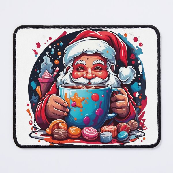 Item preview, Red-Nosed Elegance: Santa's Timeless Appeal designed and sold by Misterpng.