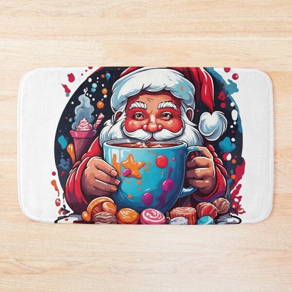 Item preview, Red-Nosed Elegance: Santa's Timeless Appeal designed and sold by Misterpng.