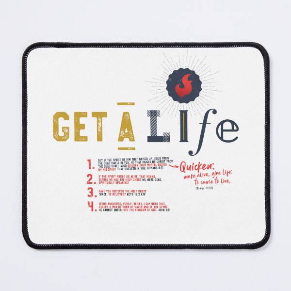 Item preview, Get A Life Design designed and sold by SAVEUSWOW.