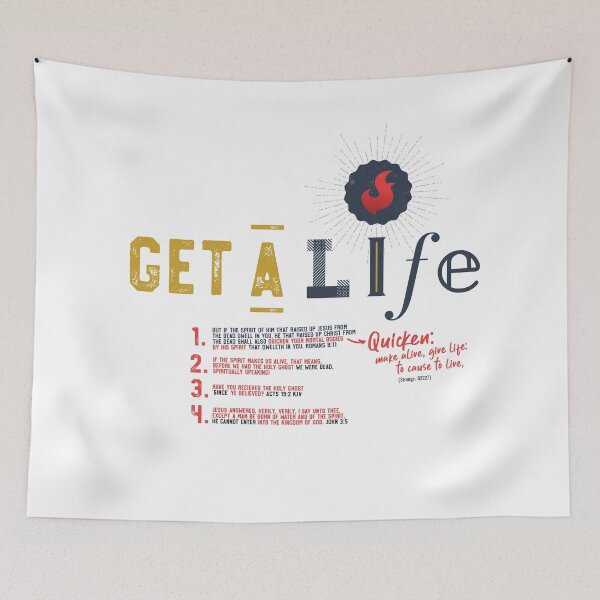 Item preview, Get A Life Design designed and sold by SAVEUSWOW.
