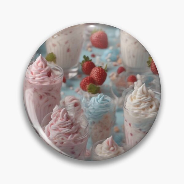 Item preview, Delicious Milkshake  Pattern designed and sold by DigiDreamyArt.