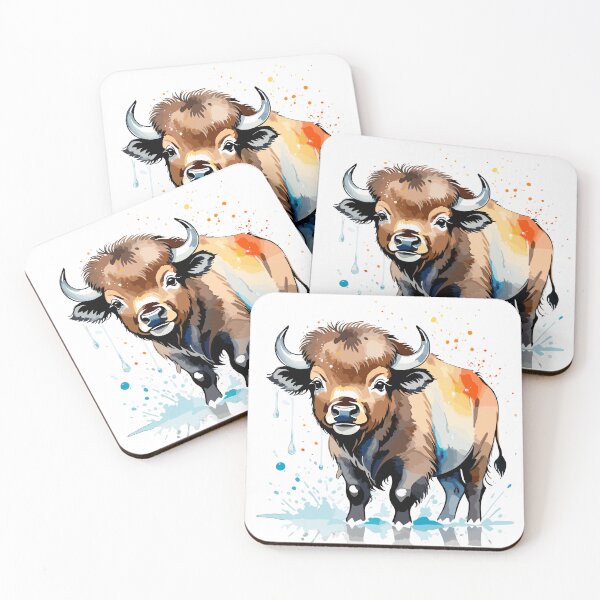 Item preview, American Bison Baby designed and sold by BabyArtWorld.