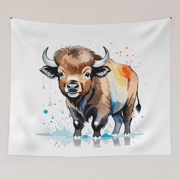 Item preview, American Bison Baby designed and sold by BabyArtWorld.