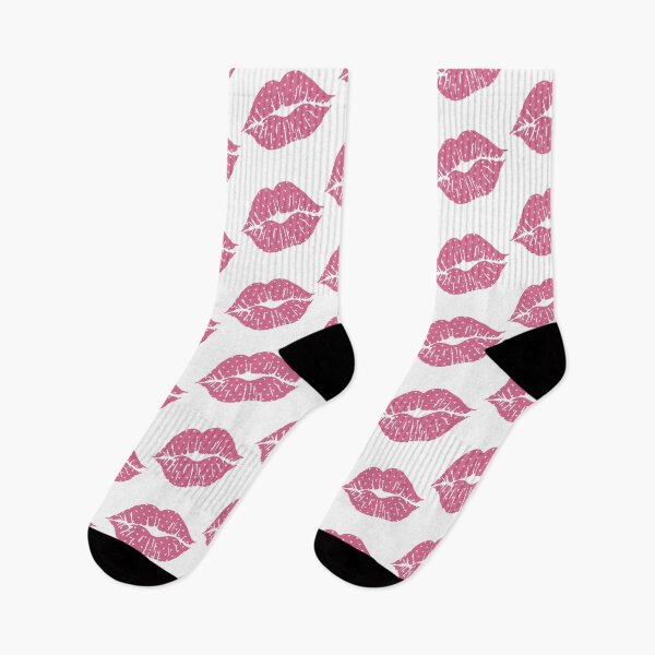 Item preview, Hot Pink Lipstick Lips Kiss  designed and sold by LionessLove.
